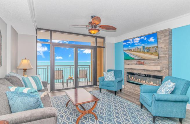 Stunning Double Balcony- Oceanfront 2 Bedroom, 2 Bath- Anderson Ocean Club 905 Myrtle Beach Exterior photo