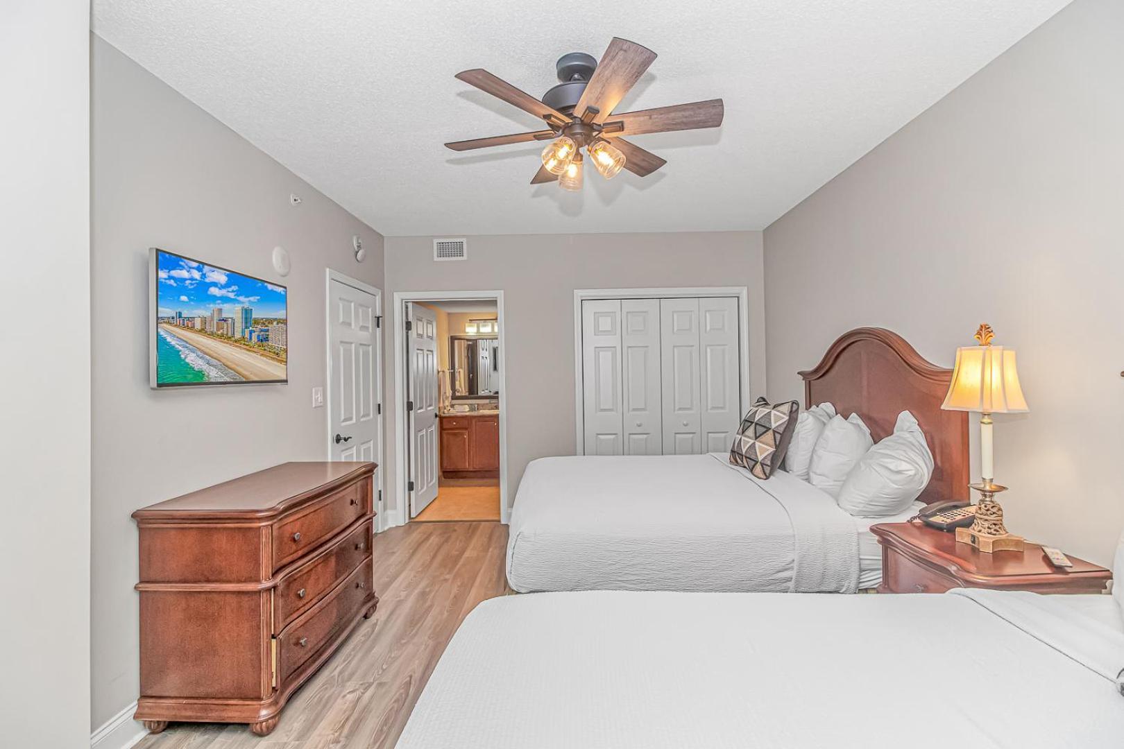 Stunning Double Balcony- Oceanfront 2 Bedroom, 2 Bath- Anderson Ocean Club 905 Myrtle Beach Exterior photo