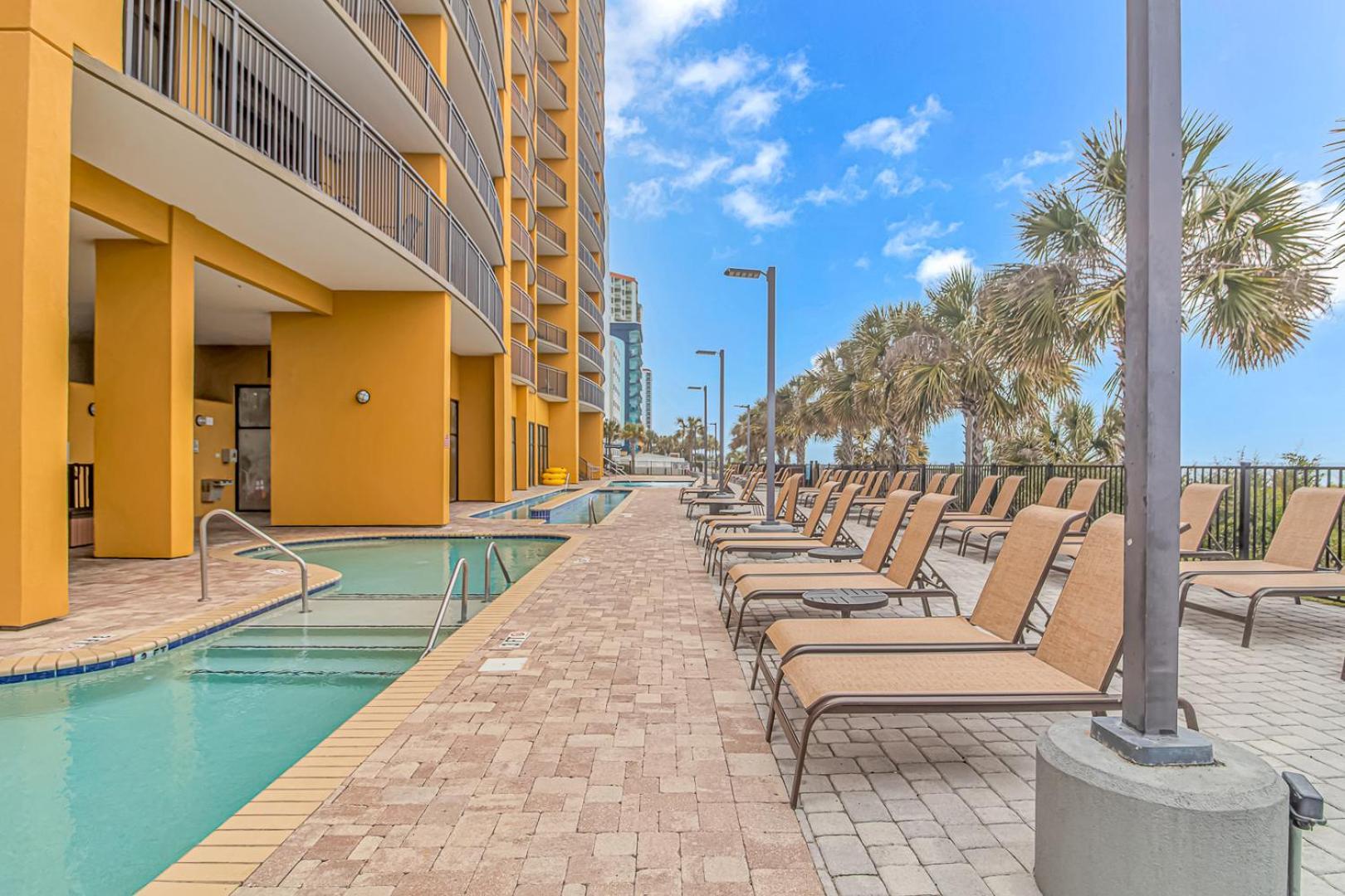 Stunning Double Balcony- Oceanfront 2 Bedroom, 2 Bath- Anderson Ocean Club 905 Myrtle Beach Exterior photo