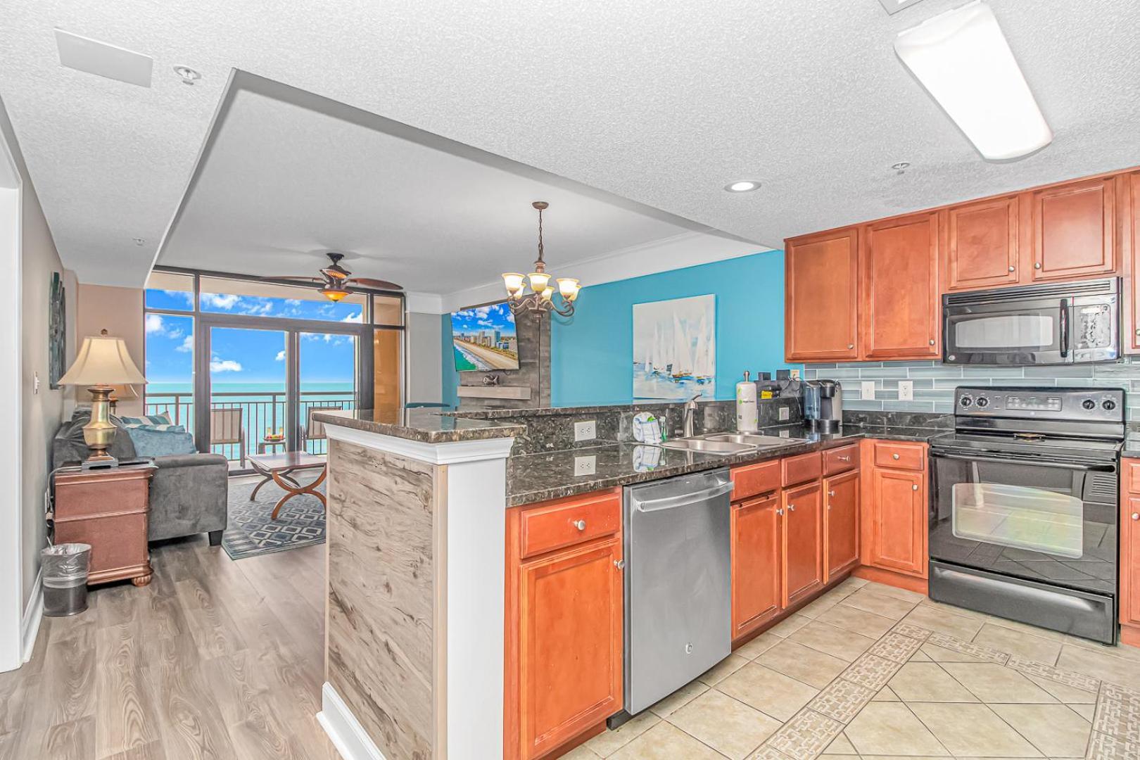 Stunning Double Balcony- Oceanfront 2 Bedroom, 2 Bath- Anderson Ocean Club 905 Myrtle Beach Exterior photo